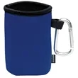 Koozie® Collapsible Can Cooler with Carabiner | https://www.bestnamebadges.com