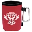 Koozie® Collapsible Can Cooler with Carabiner | https://www.bestnamebadges.com
