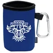 Koozie® Collapsible Can Cooler with Carabiner | https://www.bestnamebadges.com