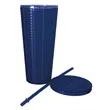 Good Value™ Square-Pattern Double-Wall Tumbler - 23 oz. | https://www.bestnamebadges.com