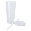 Good Value™ Square-Pattern Double-Wall Tumbler - 23 oz. | https://www.bestnamebadges.com