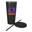Good Value™ Square-Pattern Double-Wall Tumbler - 23 oz. | https://www.bestnamebadges.com