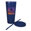 Good Value™ Square-Pattern Double-Wall Tumbler - 23 oz. | https://www.bestnamebadges.com