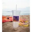 Good Value™ Square-Pattern Double-Wall Tumbler - 23 oz. | https://www.bestnamebadges.com