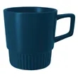 Good Value™ Lines Mug - 12oz | https://www.bestnamebadges.com