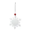 Snowflake Ornament | https://www.bestnamebadges.com