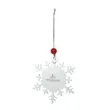Snowflake Ornament | https://www.bestnamebadges.com