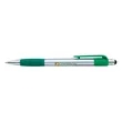 Good Value™ Silver Element Stylus RABS Pen | https://www.bestnamebadges.com