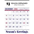 Triumph® Calendars Patriotic Contractor Memo Calendar | https://www.bestnamebadges.com