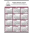 Triumph® Calendars Big Numbers Span-A-Year Calendar | https://www.bestnamebadges.com