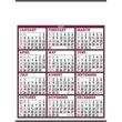 Triumph® Calendars Big Numbers Span-A-Year Calendar | https://www.bestnamebadges.com