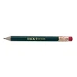 Round Golf Pencil with Eraser | https://www.bestnamebadges.com