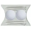 2-Ball 12-Tee Pillow Pack | https://www.bestnamebadges.com