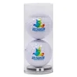 2-Ball, 1-Poker Chip Par Pack | https://www.bestnamebadges.com