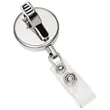 Metal Retractable Badge Holder | https://www.bestnamebadges.com
