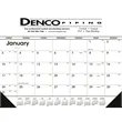 Triumph® Calendars Black & White Desk Pad with Vinyl Corners | https://www.bestnamebadges.com