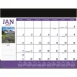 Triumph® Calendars Scenic Desk Pad | https://www.bestnamebadges.com