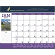 Triumph® Calendars Scenic Desk Pad | https://www.bestnamebadges.com