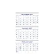 Triumph® Calendars Blue & Grey Commercial Planner | https://www.bestnamebadges.com