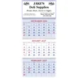 Triumph® Calendars Red & Blue Commercial Planner | https://www.bestnamebadges.com