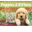 Good Value™ Puppies & Kittens - Stapled Calendar | https://www.bestnamebadges.com