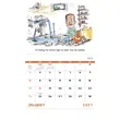 Good Value™ Laughing It Up - Stapled Calendar | https://www.bestnamebadges.com
