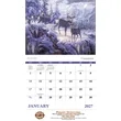 Good Value™ Wildlife Canvas - Stapled Calendar | https://www.bestnamebadges.com