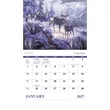 Good Value™ Wildlife Canvas - Stapled Calendar | https://www.bestnamebadges.com