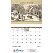Good Value™ Currier & Ives - Stapled Calendar | https://www.bestnamebadges.com