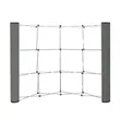 Curved Show 'N Rise Floor Display End Panel (Fabric) | https://www.bestnamebadges.com