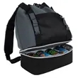 Atchison® Brightwater Dual-Compartment Tote-Pack Cooler | https://www.bestnamebadges.com