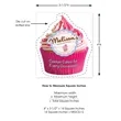 Good Value™ 30 Mil Custom Shaped Magnet 6.01-8 Square Inches | https://www.bestnamebadges.com