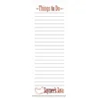 Souvenir® Sticky Note™ 3" x 8" Pad with Magnet, 25 sheet | https://www.bestnamebadges.com