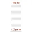 Souvenir® Sticky Note™ 3" x 8" Pad with Magnet, 25 sheet | https://www.bestnamebadges.com