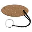 Buoy Oval Cork Keychain | https://www.bestnamebadges.com