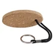 Buoy Oval Cork Keychain | https://www.bestnamebadges.com