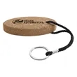 Buoy Oval Cork Keychain | https://www.bestnamebadges.com