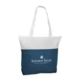 Good Value™ Poly Pro Two-Tone Zippered Tote | https://www.bestnamebadges.com