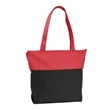 Good Value™ Poly Pro Two-Tone Zippered Tote | https://www.bestnamebadges.com