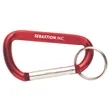 Carabiners With Keyring | https://www.bestnamebadges.com