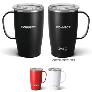 18 Oz. Swig Life Stainless Steel Travel Tumbler | https://www.bestnamebadges.com