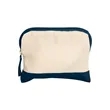 Good Value™ Cotton Colored Accent Accessory Bag | https://www.bestnamebadges.com