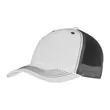 Color Accent Mesh Snapback Cap | https://www.bestnamebadges.com