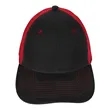 Mid-Profile Accent Mesh Snapback Cap | https://www.bestnamebadges.com