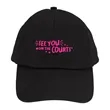High Ponytail Cap | https://www.bestnamebadges.com
