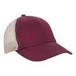 Double Nickle Trucker Meshback Cap | https://www.bestnamebadges.com