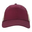 Double Nickle Trucker Meshback Cap | https://www.bestnamebadges.com