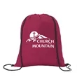 Good Value™ Non-Woven Drawstring Backpack | https://www.bestnamebadges.com