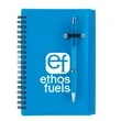 Good Value™ 5' x 7' Journal Notebook with Pen Loop | https://www.bestnamebadges.com