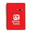 Good Value™ 5' x 7' Journal Notebook with Pen Loop | https://www.bestnamebadges.com